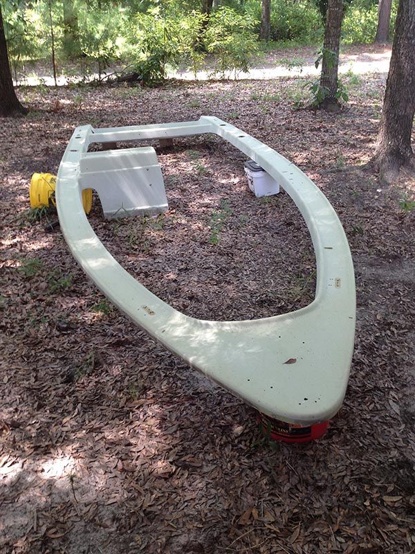 1976 Dixie Skiff rebuild Dedicated To The Smallest Of Skiffs
